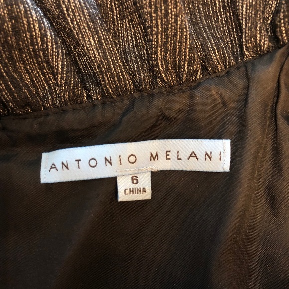 Antonio Melani Metallic Silver/Black Dress🖤 - Picture 2 of 4